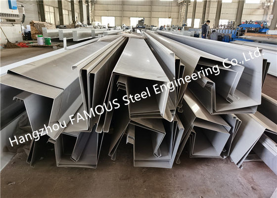 Cina Fabrikasi Talang Stainless Steel dan Konstruksi Railing Stainless Steel SS316L pemasok