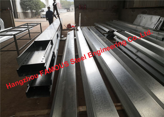 Cina Galvanized Steel Purlins Cee Channel dengan 5052-H36 Aluminium Alloy Balustrade Frameworks pemasok