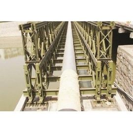Cina Custom Welding, Braking, Rolling Steel Jembatan Bailey Struktural, Jembatan Pejalan Kaki pemasok