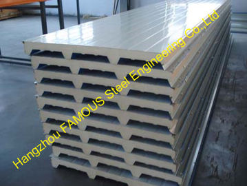 Cina Kamar Dingin Corrugated EPS Sandwich Lembar Roofing Logam Wall Panel pemasok
