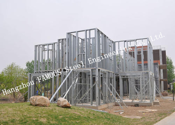 Cina Welding Galvanized Pre Engineered Building Light Steel Villa Steel Frame Light Gauge Galvanized Studs pemasok