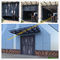 Sectional Lift Door Vertikal Panel Lifting Industrial Sectional Door Untuk Penggunaan Garasi pemasok