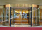 Modern Listrik Revoling Glass Facade Doors Untuk Hotel Atau Shopping Mall Lobby pemasok