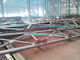 Baja berbingkai Bangunan Baja Industri Galvanized ASTM A36 Purlins / Girts pemasok