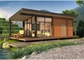 Profil Aluminium Rumah Kontainer Baja Seluler Mewah Prefabrikasi Untuk Gedung Perkantoran pemasok
