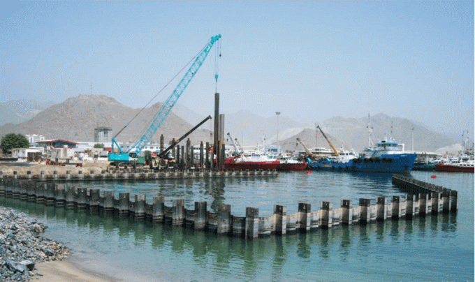 Sistem Dinding Gabungan HZ Untuk Konstruksi Pelabuhan Dalam 6