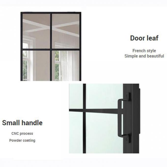 Pintu Gudang Kaca Geser Tangguh untuk Kamar Mandi Dapur Interior Rumah 1